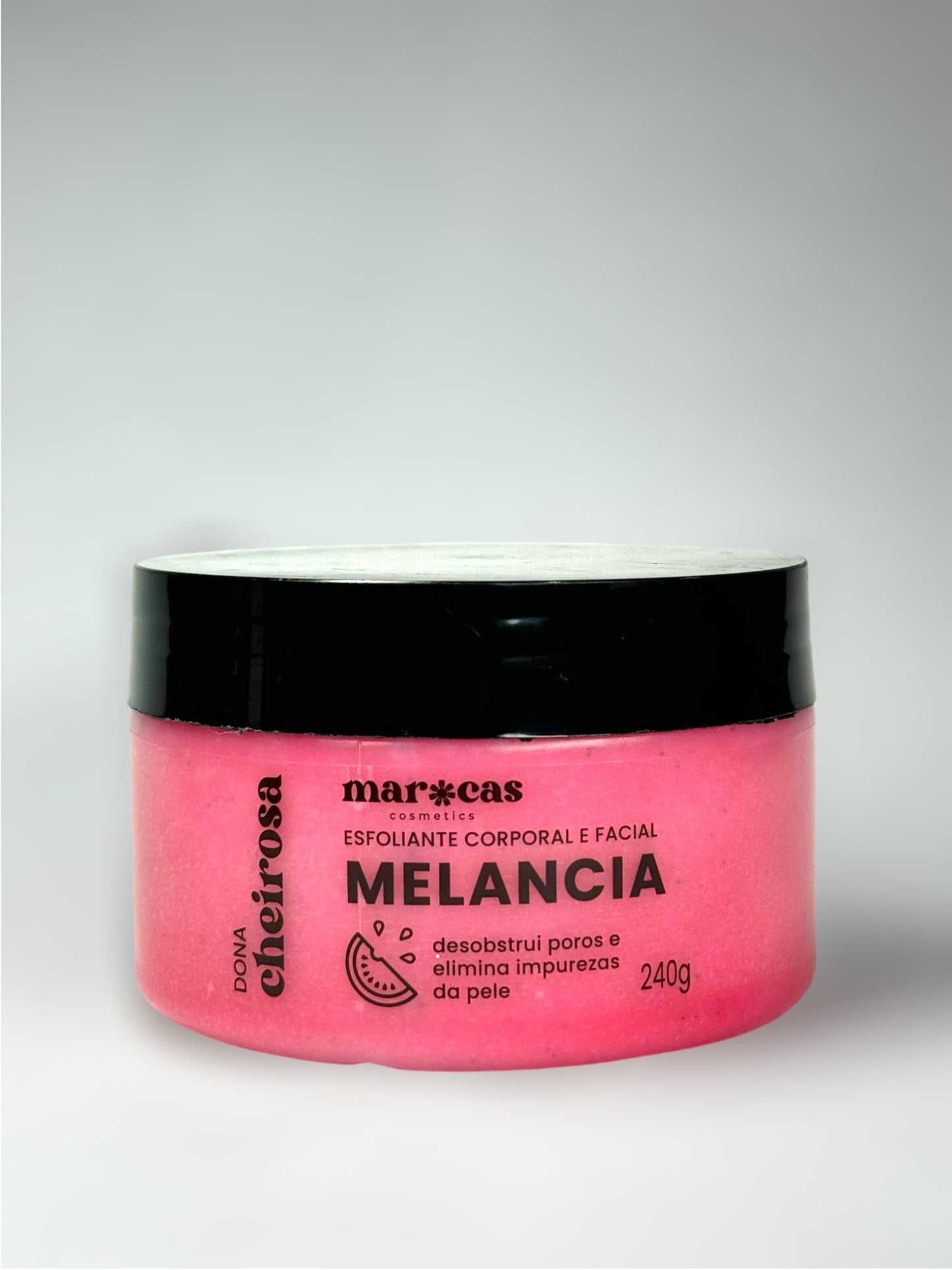 Esfoliante corporal e facial de Melancia