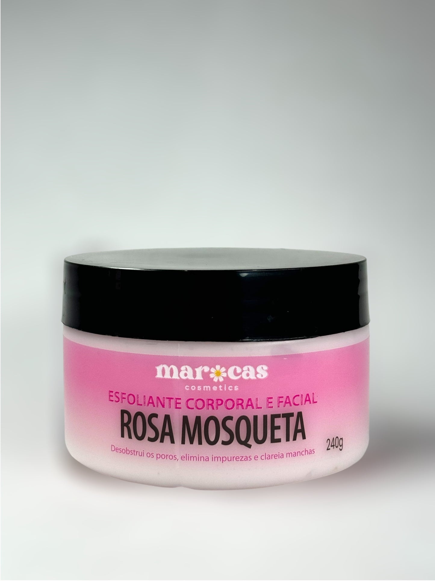 Esfoliante corporal e facial de Rosa Mosqueta