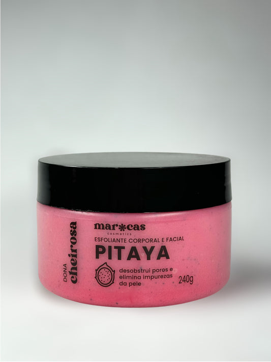 Esfoliante corporal e facial de Pitaya